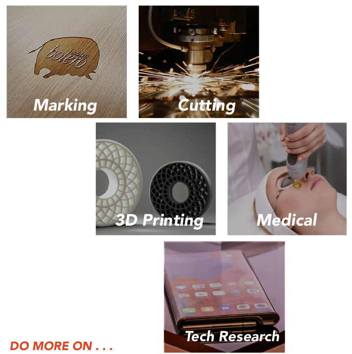 SPT-ZMIA RF laser marking, cutting, 3D printing, medical technology