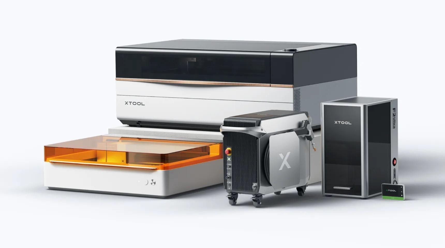 Selected xTool consumer laser equipment 