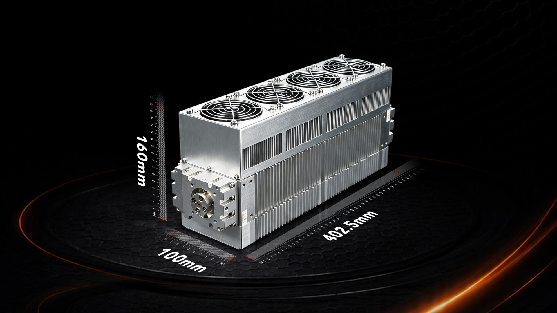 Smallest footprint in its power class